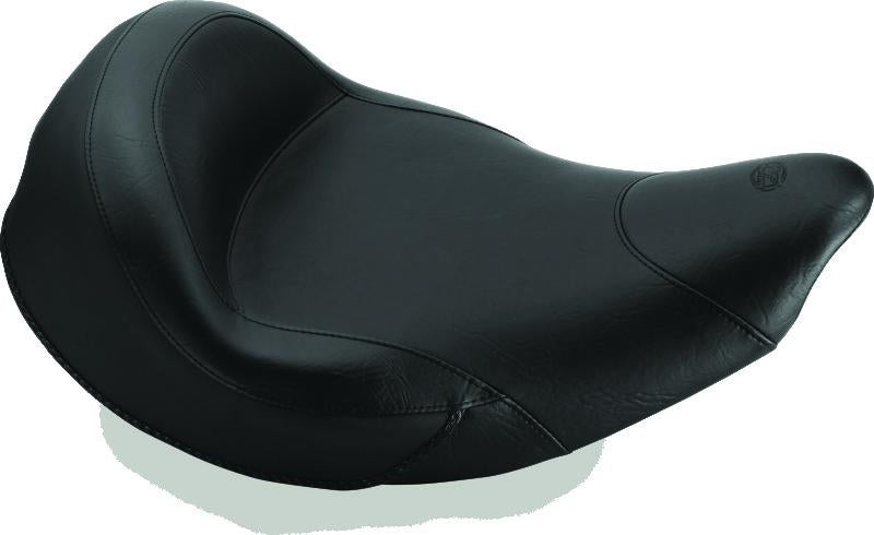 Mustang Motorcycle 75360 Mustang 14-21 Indian Chieftain, Chief, Dark Horse, Vintage Standard Touring Solo Seat - Black