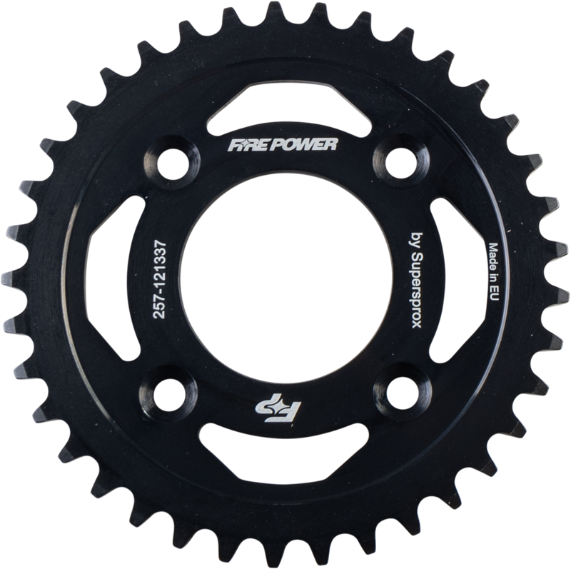 FPS-1213-37-BLK Fire Power Rear Sprocket Steel 37T Blk