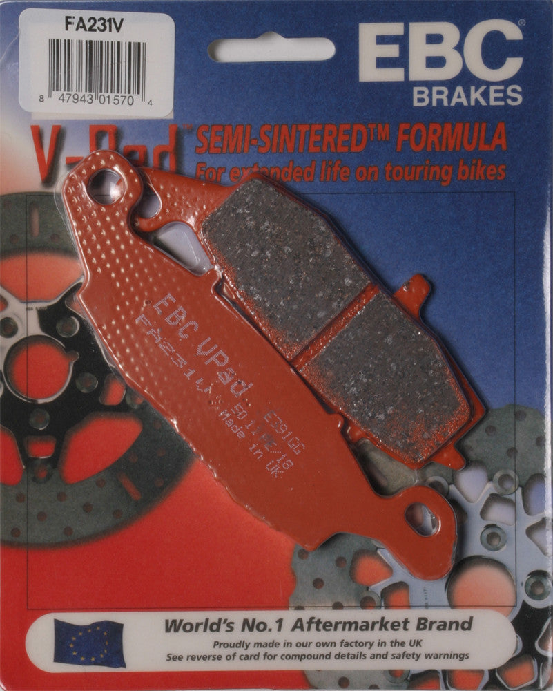 EBC Semi-Sintered Brake Pads FA231V - V-Series