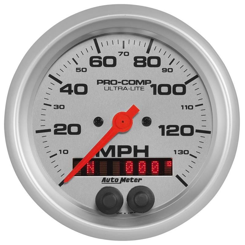 AutoMeter 4480 Autometer Ultra-Lite 3-3/8in 140MPH GPS Speedometer