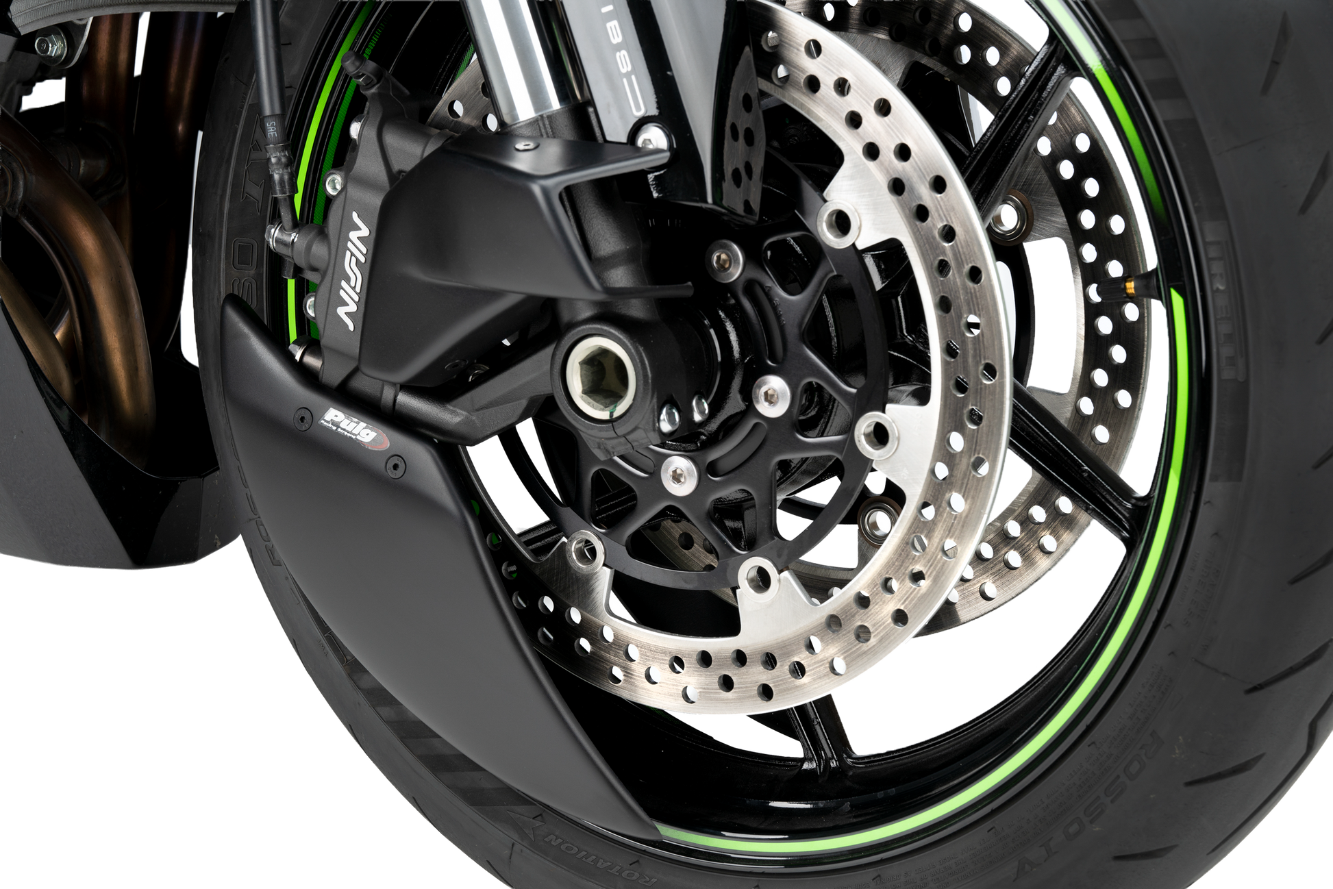 Puig Brake Cooler 22076J - Matte Black 2.0