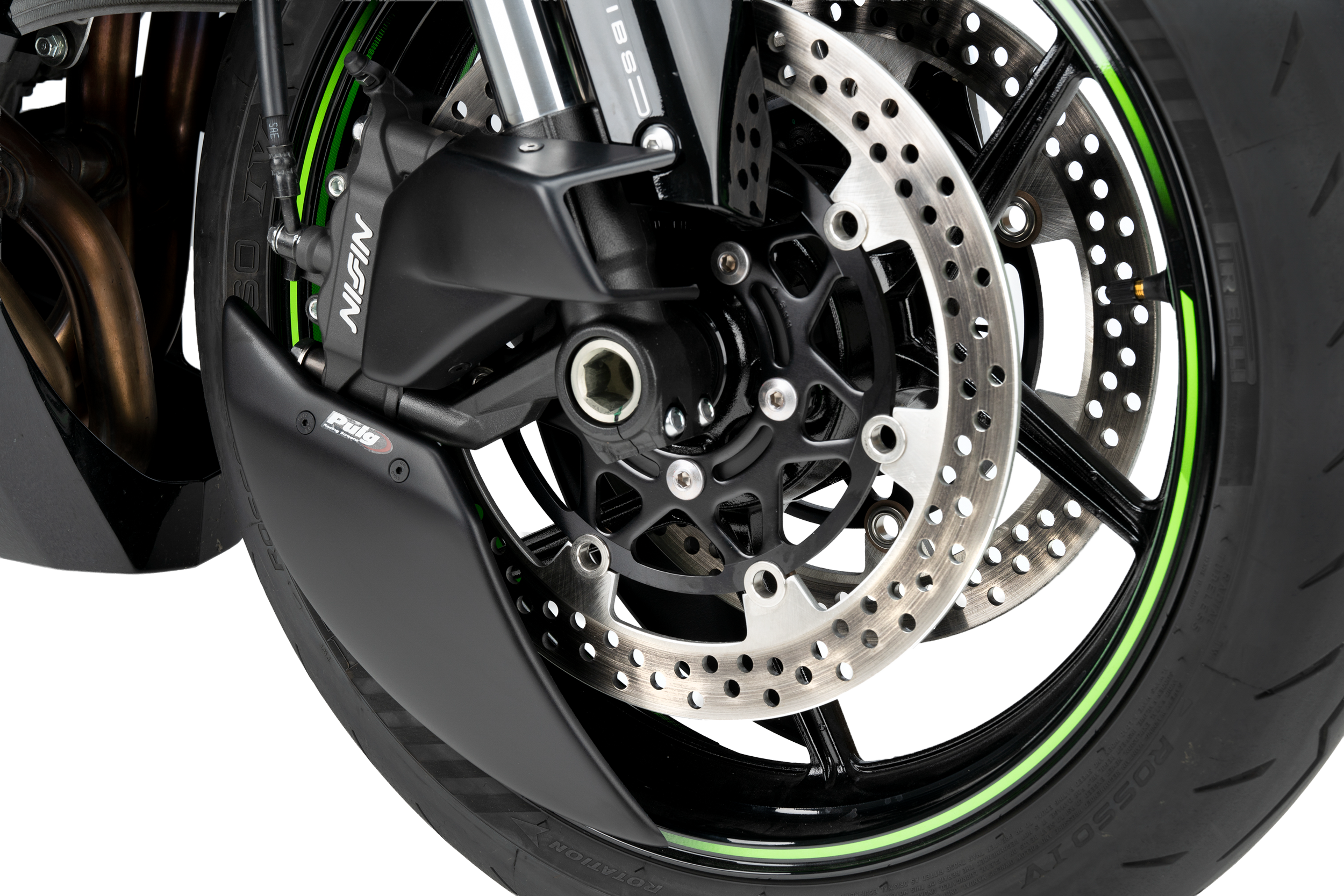 Puig Brake Cooler 22076J - Matte Black 2.0