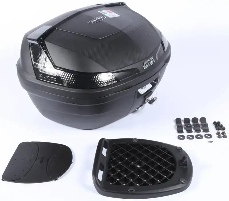 GIVI B47NTMLA Blade Top Case 47L with Smoke Lens, Monolock series, includes universal mounting hardware