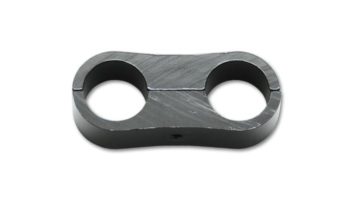 Vibrant 20609 Vibrant Aluminum Line Seperator Bracket - for 0.375in (9.5mm) OD hose