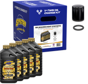 Spectro V-Twin Full Oil Change Kit M8 Oil Change Kit 311887 - V-Twin Engine Chg Synthetic