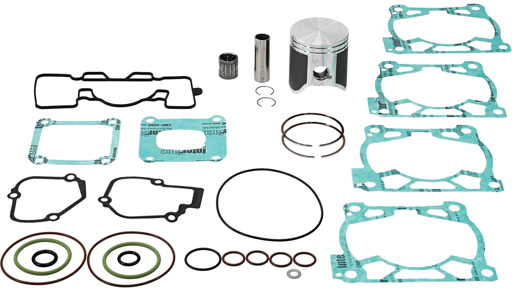 Vertex Cast Replica Top End Kit Piston kits & Components VTK23928B-3 - 53.950 STD GAS Husq