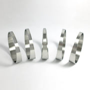 Stainless Bros 609-10201-0016 Stainless Bros 4.0in x 1D/4in CLR Tight Radius 16 Gauge Pie Cut - 5pk