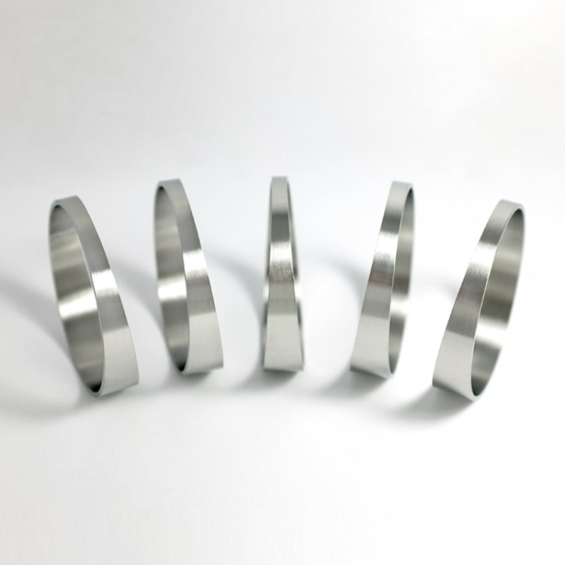 Stainless Bros 609-12701-0016 Stainless Bros 5.0in x 1D/5in CLR Tight Radius 16 Gauge Pie Cut - 5pk
