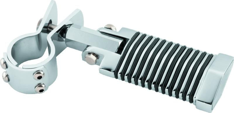 Bike Master 171213 BikeMaster Footpegs 1-1/4in 3 Piece Clamp - Pair - 171213
