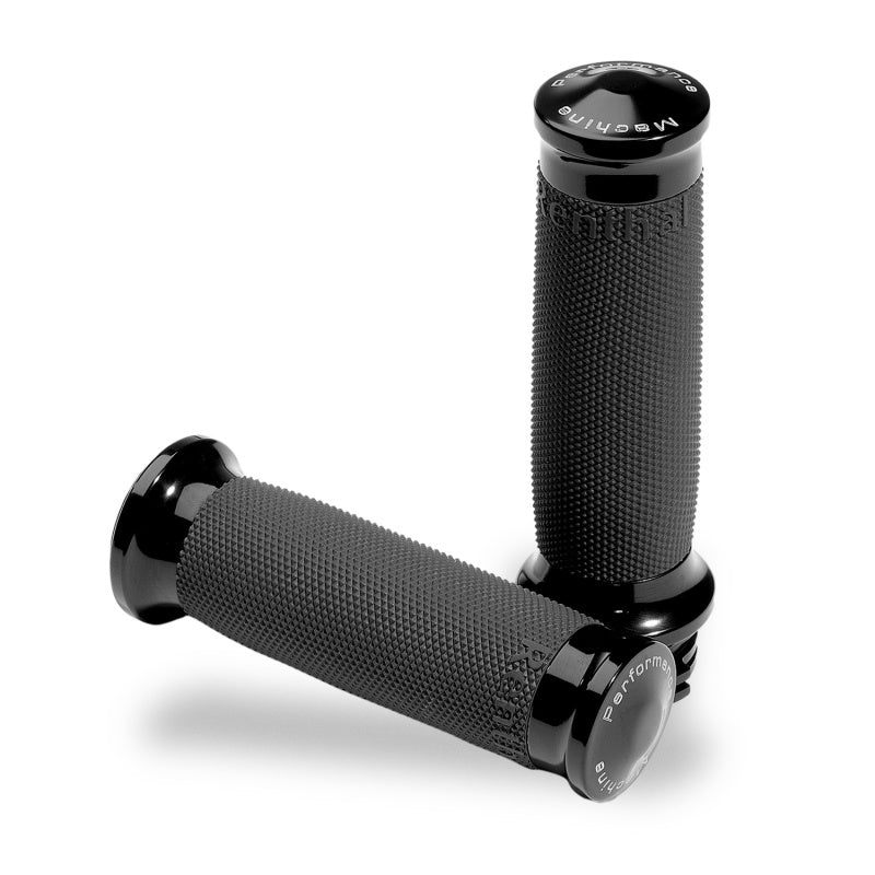 Performance Machine 0063-2020-B Performance Machine Contour Renthal Wrapped Grips - Black