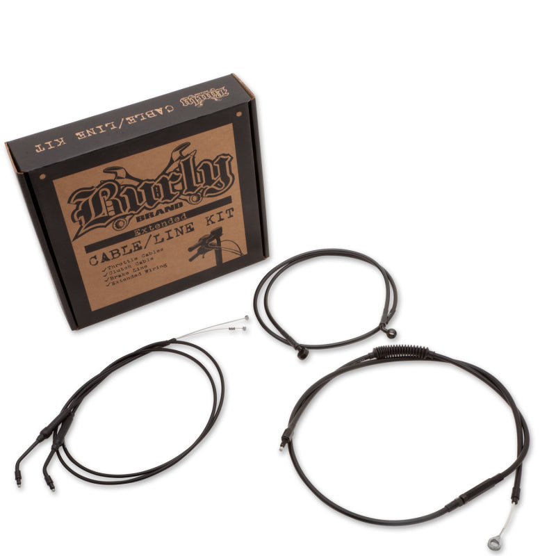 Burly Brand B30-1272 Burly Brand Control Kit 8in - Black
