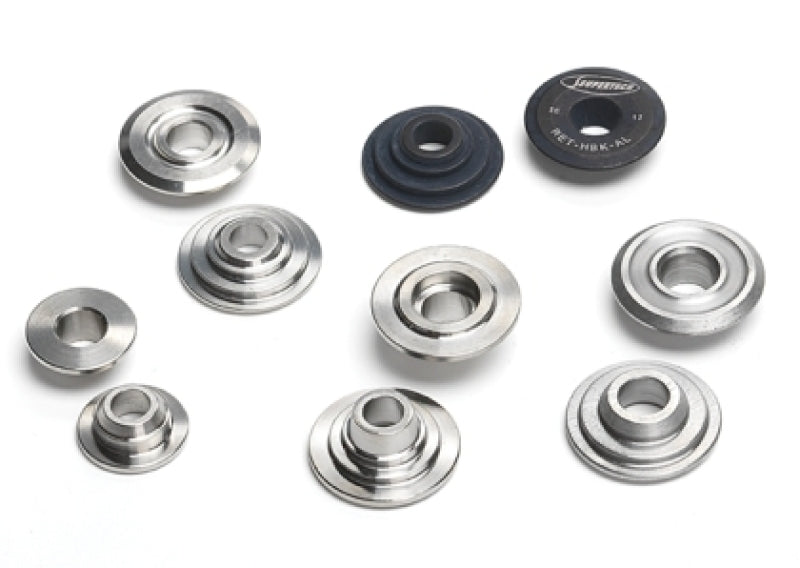 Supertech RET-TS66-T1-16 Supertech Titanium Retainer for Spring 6.6mm Stem 7 Degree - Set of 16