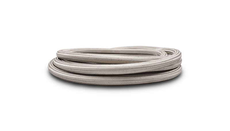 Vibrant 18466 Vibrant Stainless Steel Braided Flex Hose w/PTFE Liner AN -6 (150ft Roll)