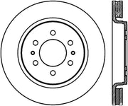 Stoptech 126.65119CSR StopTech Slotted Sport Brake Cryo Rotor 07-12 Ford Expediton