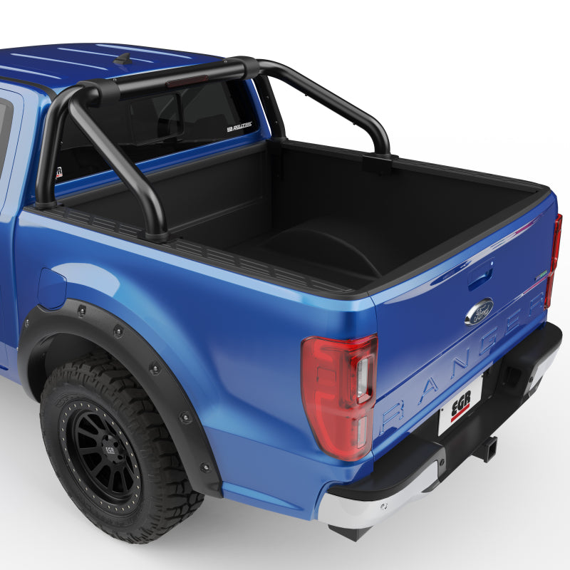 EGR 2019+ Ford Ranger Black Powder Coat S-Series Sports Bar (w/o Side Plates) - SBAR0112