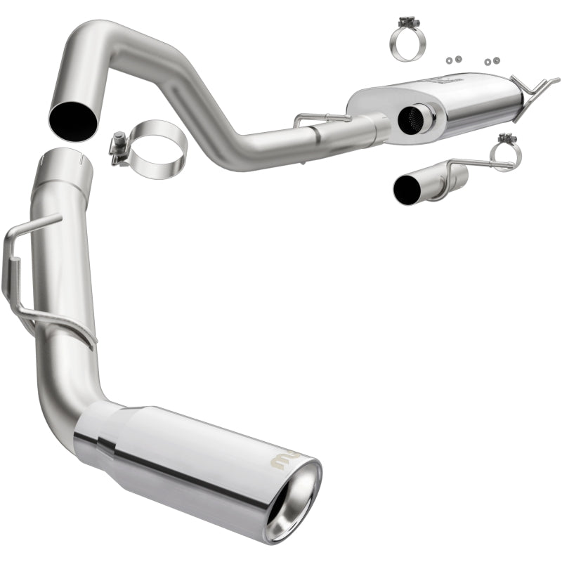 Magnaflow 19424 MagnaFlow CatBack 18-19 Ford Expedition V6 3.5L Gas 3in Polished Stainless Exhaust
