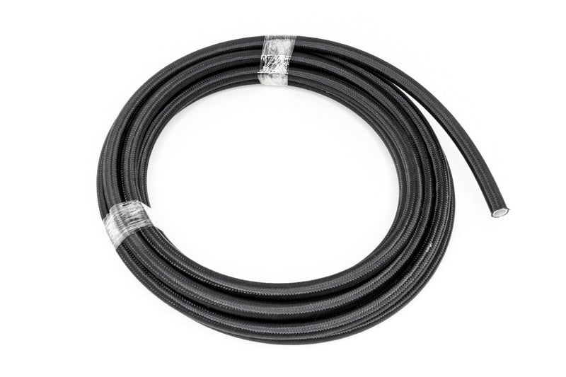 DeatschWerks 6-02-0864-20 DeatschWerks 6AN Black Nylon Braided PTFE Hose 20 Feet