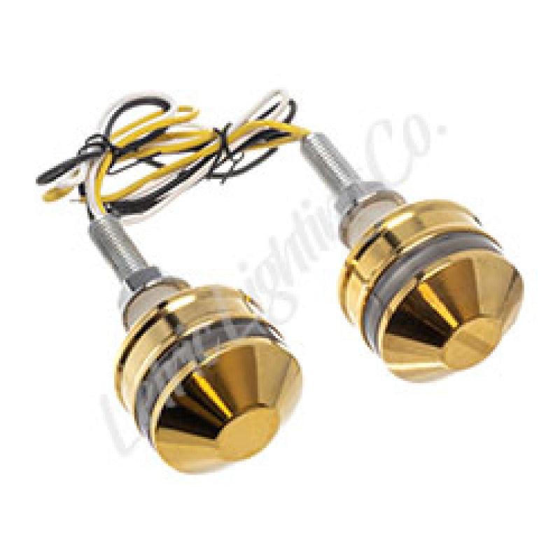 Letric Lighting LLC-NBE-TS Letric Lighting Grip Ind Lghts Brss Cp Wht/Amb