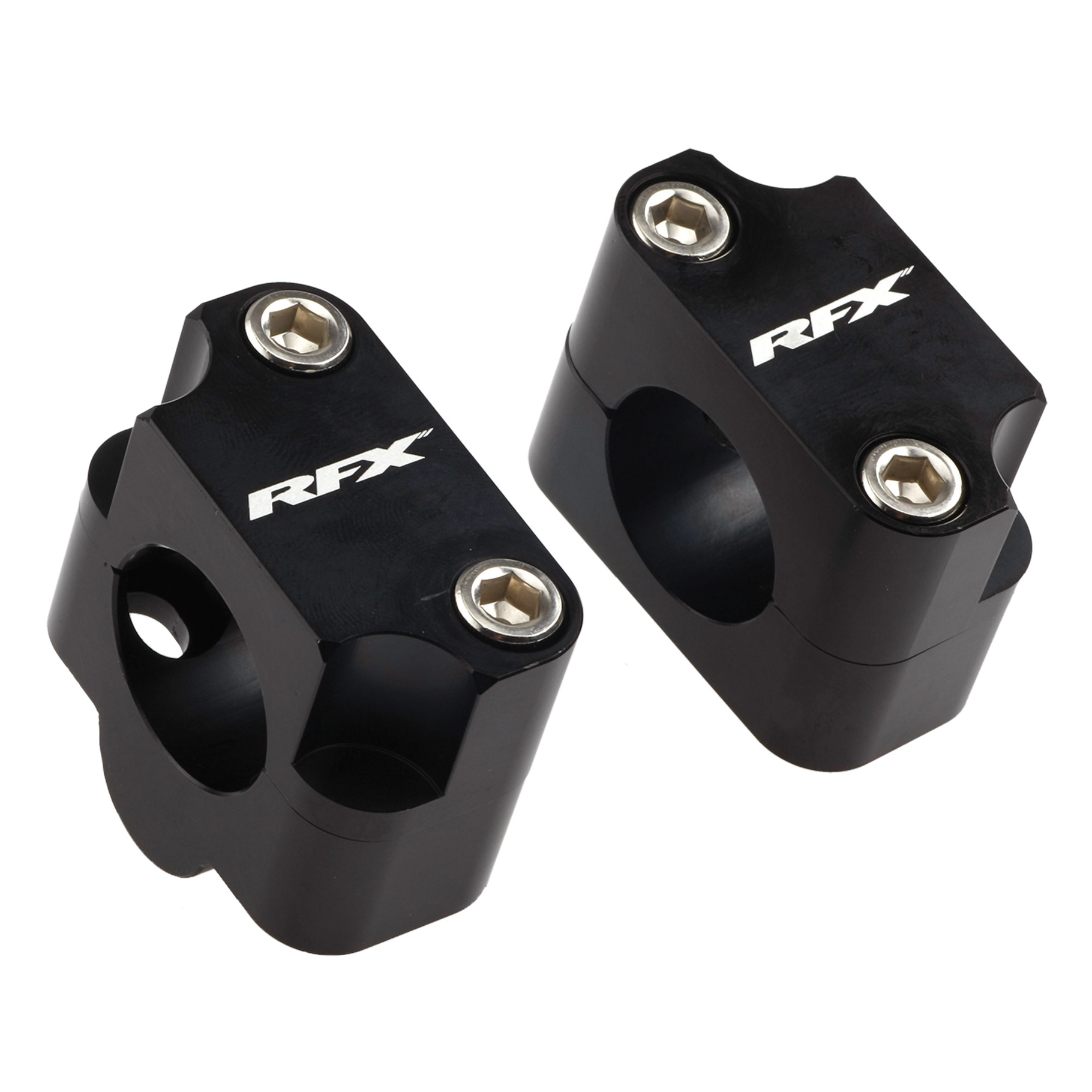 RFX Handlebar Mounts FXHM 90000 55BK - Black Adaptor Kit Universal