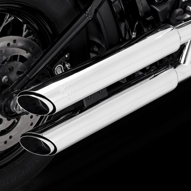 Vance & Hines 2007 Harley Davidson Softail Standard / 07-17 Heritage PCX Slip-On Exhaust - 16335