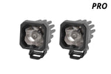 Diode Dynamics Stage Series C1 LED Pod Pro - White Flood Standard RBL (Pair) - DD6461P