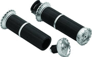 Kuryakyn 3588 Kuryakyn Riot Grips Scout Silver - 3588