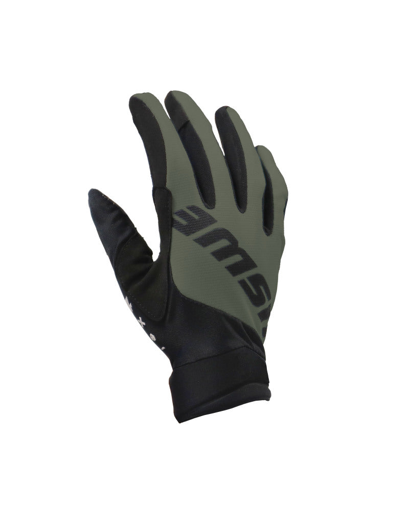 USWE 80997023050106 USWE No BS Off-Road Glove Olive Green - Large