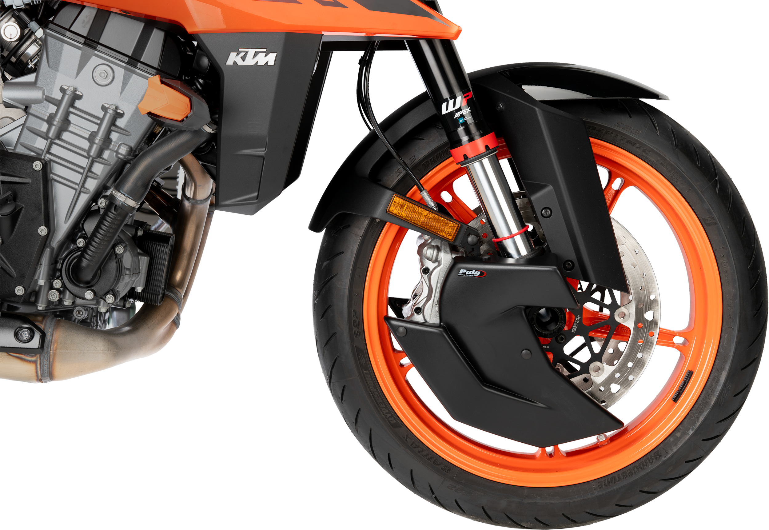 Puig Brake Cooler 21908J - Matte Black