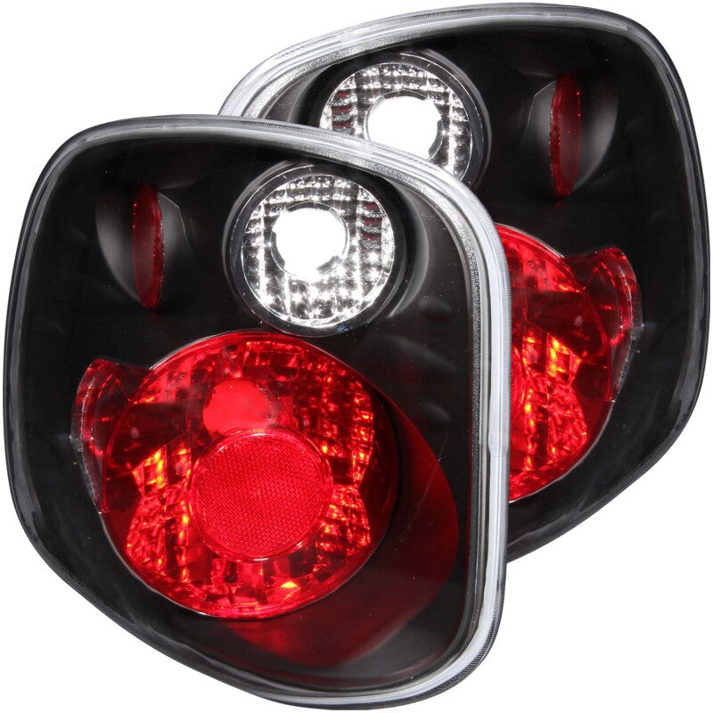 ANZO 211143 ANZO 2001-2003 Ford F-150 Taillights Black