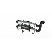 MBRP Performance Muffler Exhaust AT-9208PT - Black Dual Stacked Slip-ON System Tip