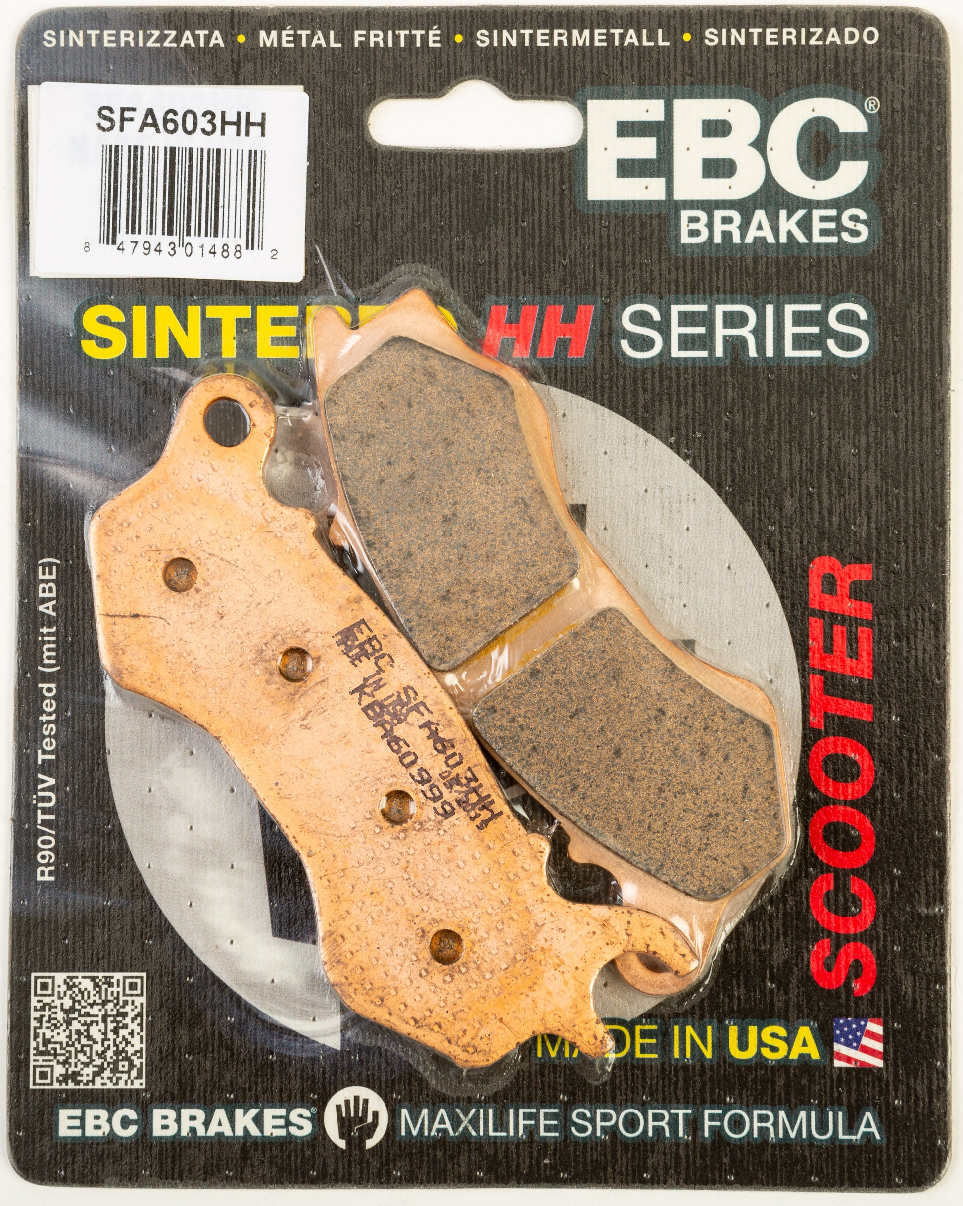 EBC Sintered HH Brake Pads SFA603HH - SFA603HH Double-H