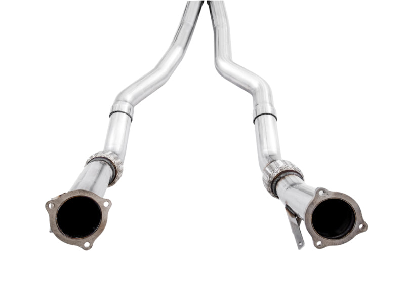 AWE Tuning 3020-33124 AWE Tuning Audi B9.5 RS5 Sportback Non-Resonated Track Edition Exhaust - RS-Style Diamond Blk Tips