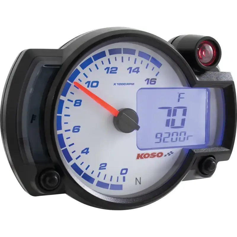 BA015000 Rx 2nr 16 000 Rpm Guage White Panel - GP Style Multi-Function Gauge