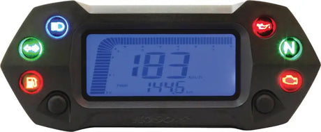 Ba027002 Db 01r lcd speedometer with illuminated indicator lights on motorcycle display