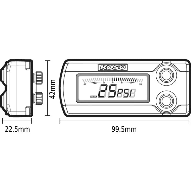 BA029000 X 1 Boost Gauge - X-1