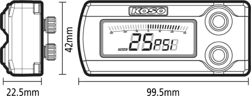 BA029000 X 1 Boost Gauge - X-1