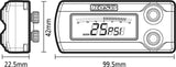 BA029000 X 1 Boost Gauge - X-1