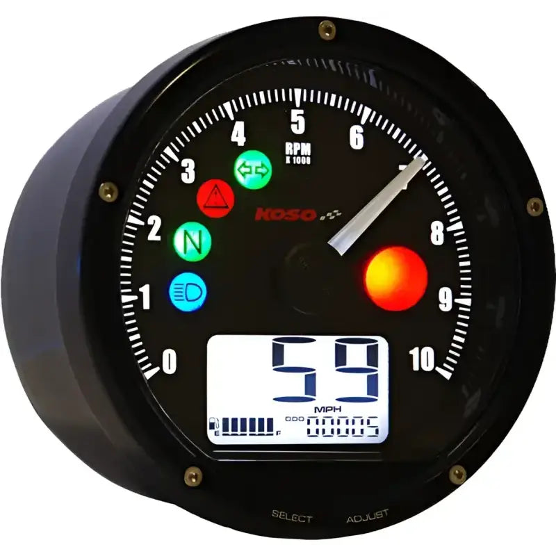 BA035K00 T & Multi Function Meter (Black) - TNT Gauge
