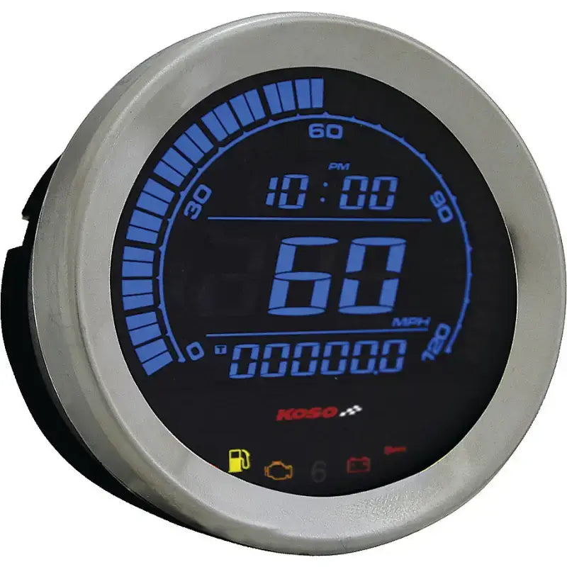 BA050901 Digital Gauge Cluster Silver Bezel 04 13 Flht And Fltr - Harley