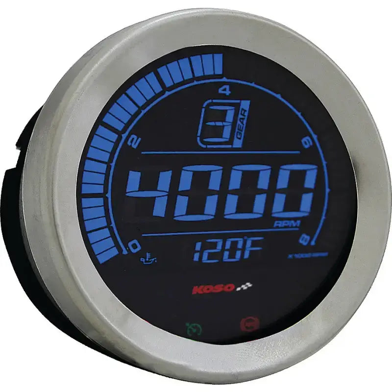 BA050901 Digital Gauge Cluster Silver Bezel 04 13 Flht And Fltr - Harley