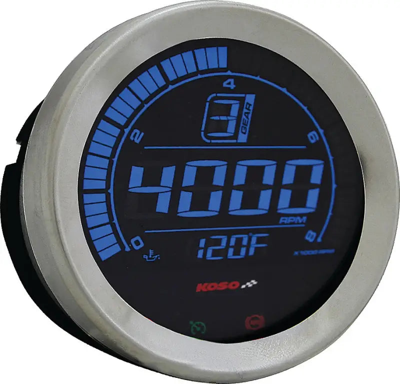 BA050901 Digital Gauge Cluster Silver Bezel 04 13 Flht And Fltr - Harley