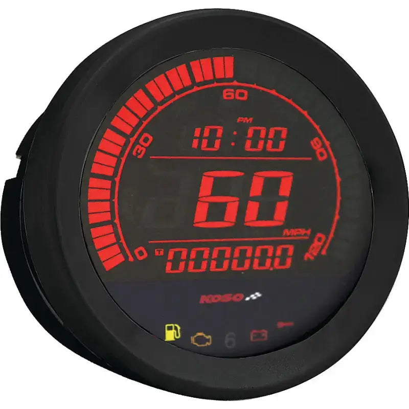 BA050903 Digital Gauge Cluster Black Bezel 04 13 Flht And Fltr - Harley