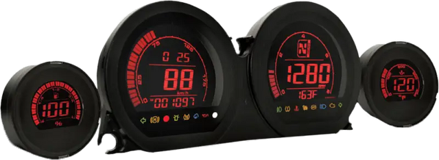 BA064902 Koso Hd-03 Series Gauge `14-22 Flh Flt - RV and Auto Parts
