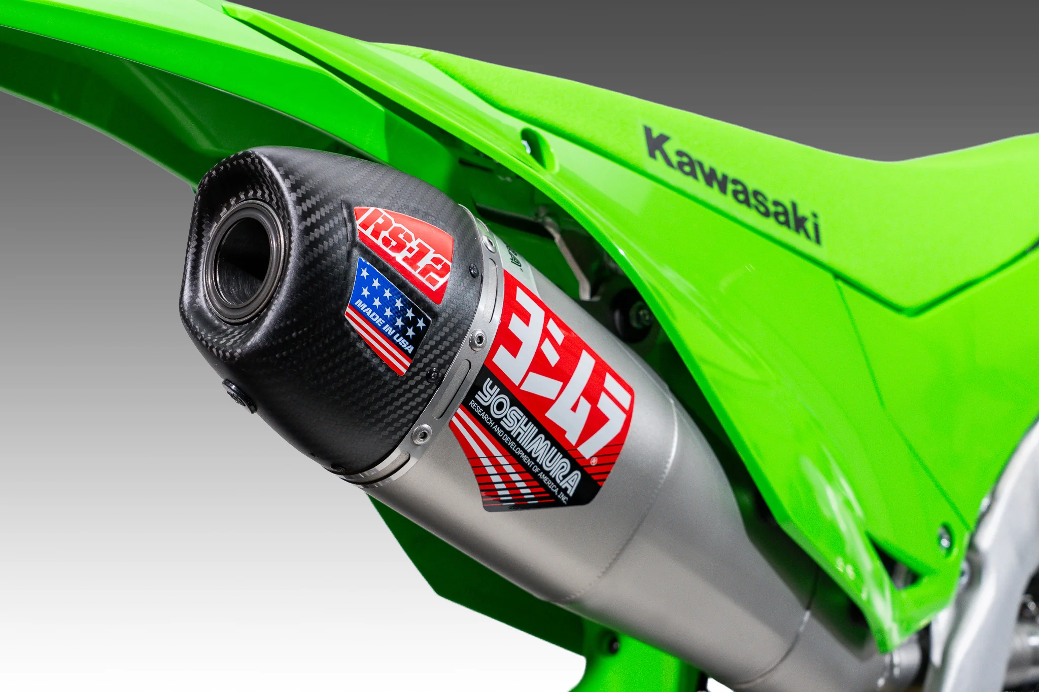 Yoshimura RS-12 Signature Series Exhaust 244730S520 - RS-12 System KX450
