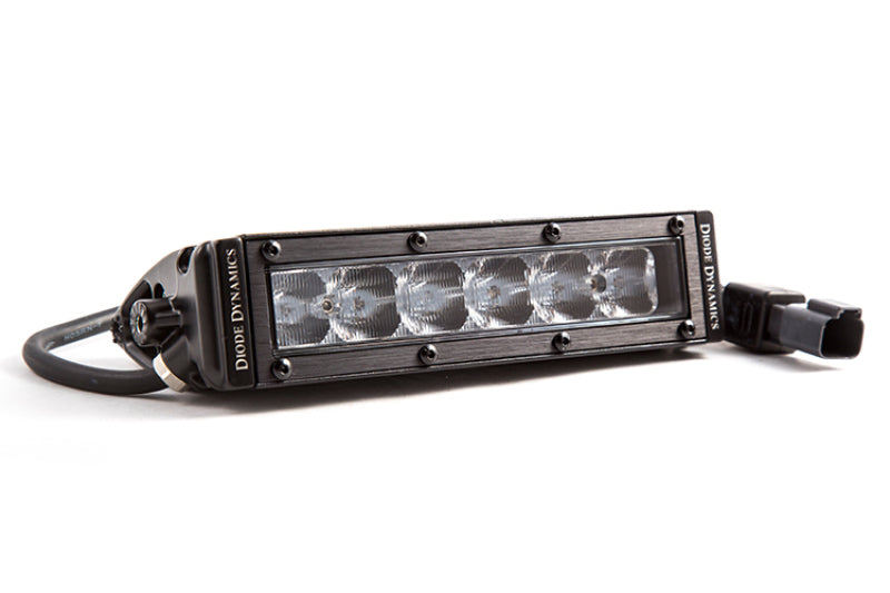 Diode Dynamics 6 In LED Light Bar Single Row Straight SS6 - White Driving Light Bar (Single) - DD5014S