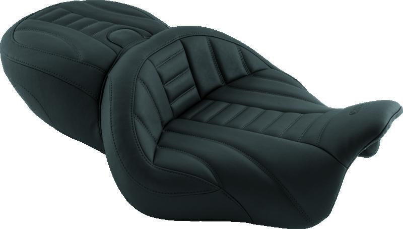 Mustang Motorcycle 76748 Mustang 06-17 Harley Dyna Tripper Solo Seat - Black