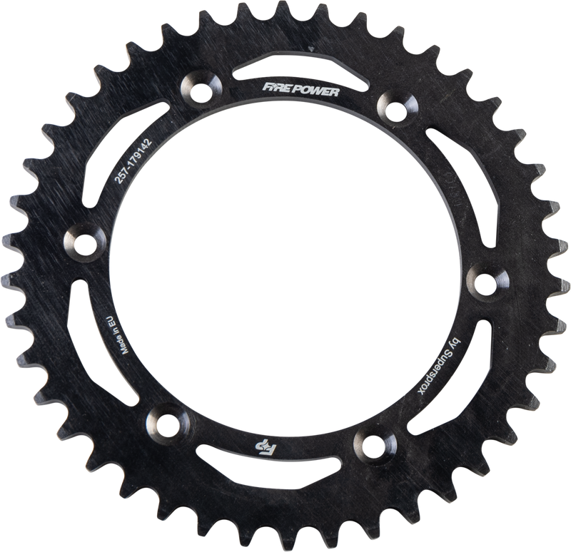 FPS-1791-42-BLK Fire Power Rear Sprocket Steel 42T Blk