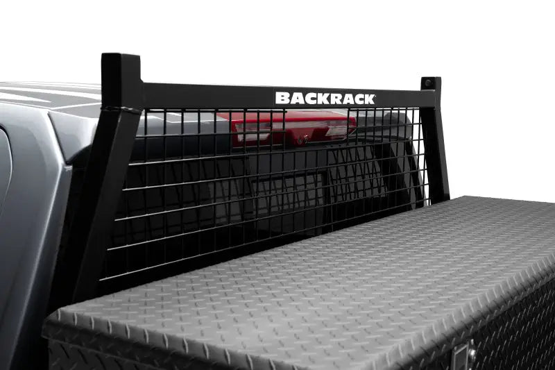 Black truck bed rack for Colorado Canyon Ranger BackRack safety rack frame only