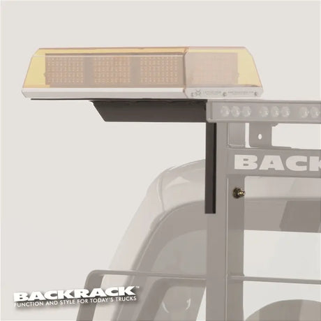 BackRack Light Bracket 16in x 7in Base Drivers or Passenger Side - Truck & Automotive