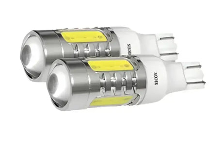 Two LED backup light bulbs for car, T-15 360-degree white light bulbs set of 2